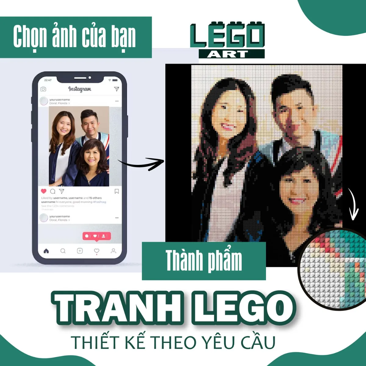 Địa chỉ mua tranh Pixel in theo yêu cầu chất lượng cao