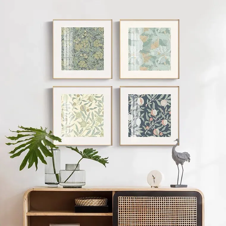 Cách treo tranh Canvas phòng bếp theo bộ