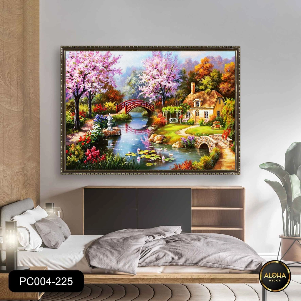 Tranh phong cảnh Một góc bình yên