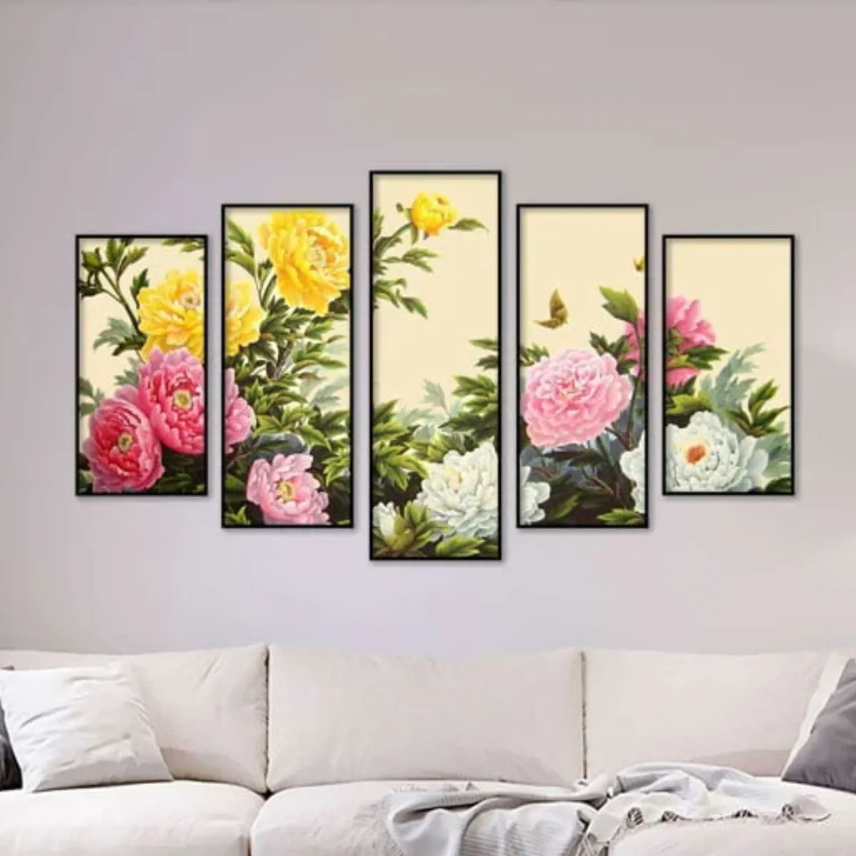 Shop D-Floral bán tranh treo tường phòng khách TPHCM