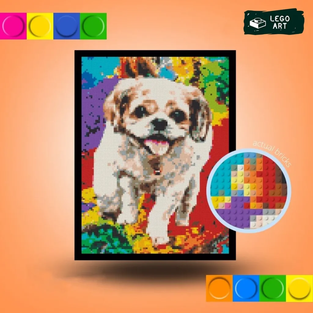 Tranh Pixel động vật: Tác phẩm đặc biệt tặng cho "boss" của bạn