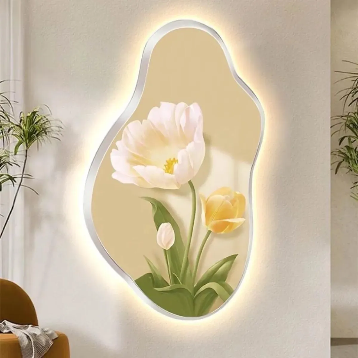 Làm mới không gian với tranh đèn LED hiện đại. Làm mới không gian với tranh đèn LED hiện đại.