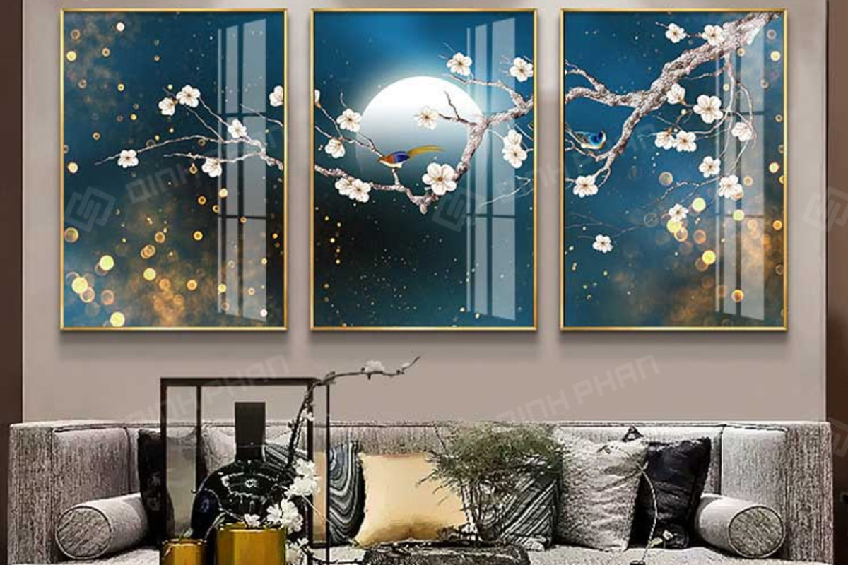 Tranh tráng gương đèn LED là gì
