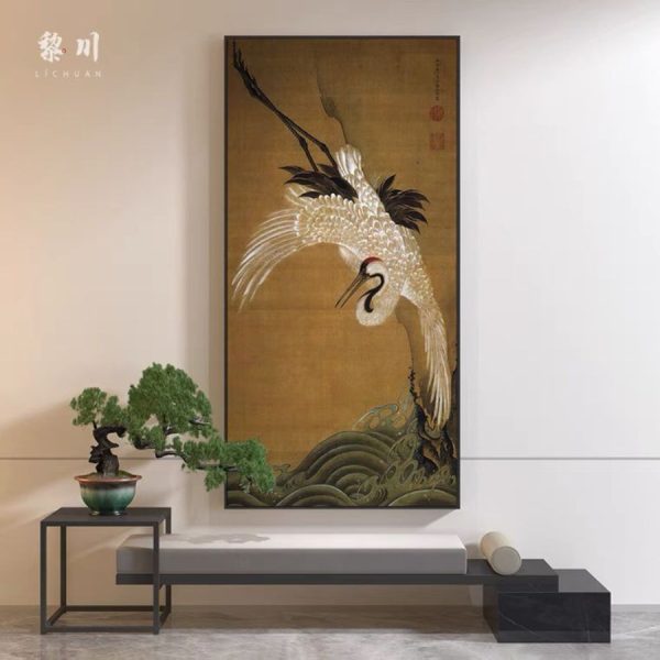 Chin hạc - Tranh động vật ĐV050