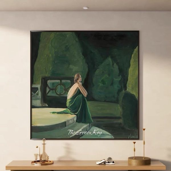 Cô đơn - Tranh trừu tượng TT926